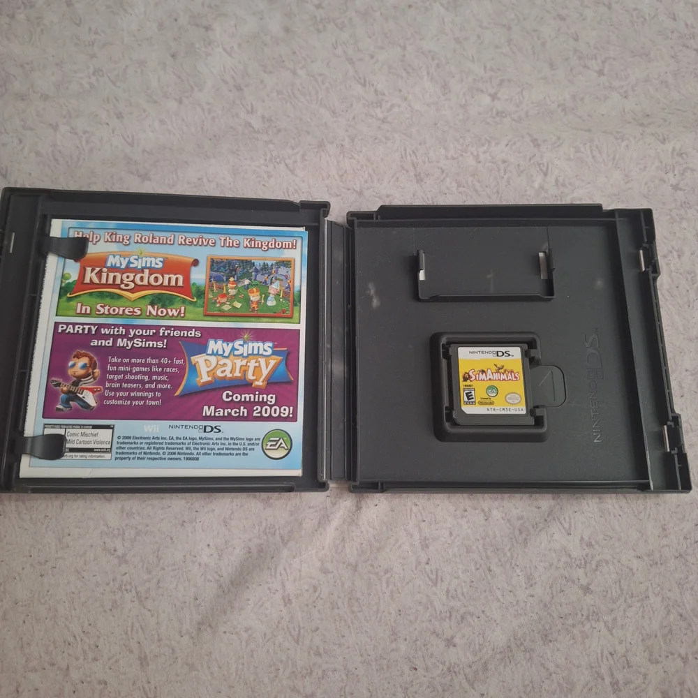 Nintendo DS Game Set - IL-2 Sturmovik & SimAnimals